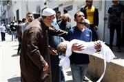 بمباران غزه برای نهمین روز متوالی/شمار شهدای غزه به 212 تن رسید/ادامه موشک باران اراضی اشغالی